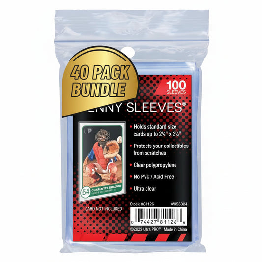 Ultra Pro Penny Sleeves 40-Pack Bundle