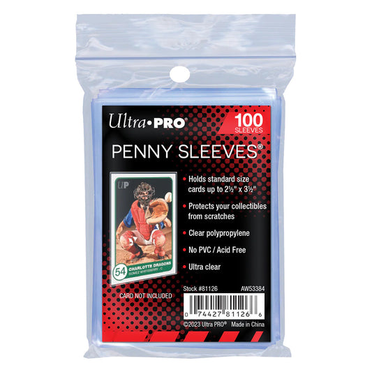 Ultra Pro Penny Sleeves 100 count pack